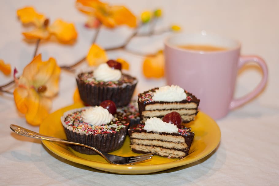 cake, tart, pastries, small, sweet, dessert, bake, delicious HD wallpaper