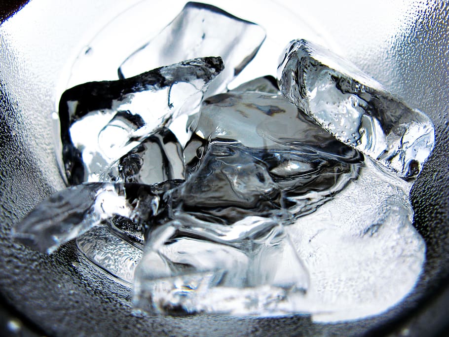 ice, water, glass, cold, drink, refreshment, beverage, summer HD wallpaper