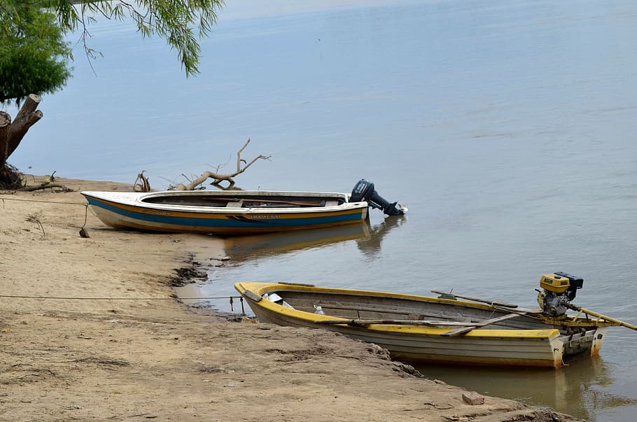 Boats, River, Barca, Rivers, between rivers, adventure, nature HD wallpaper