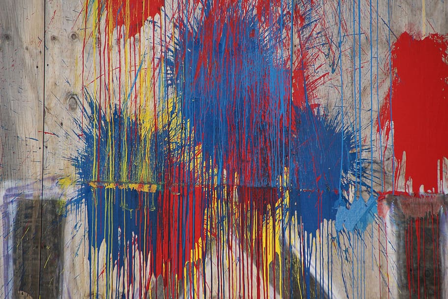 color, dab, colorful, multi colored, paint, creativity, art and craft HD wallpaper