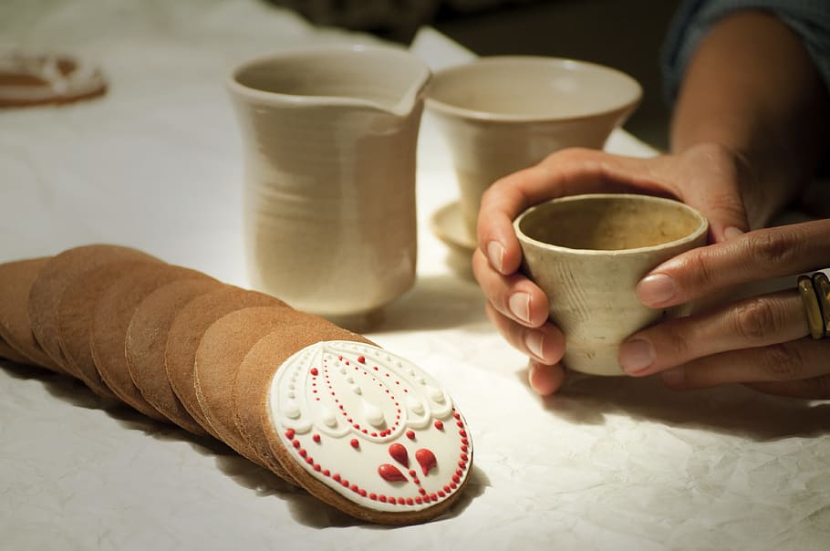 the cake, coffee, ceramics, cup, drink, coffee cup, mug, food and drink HD wallpaper