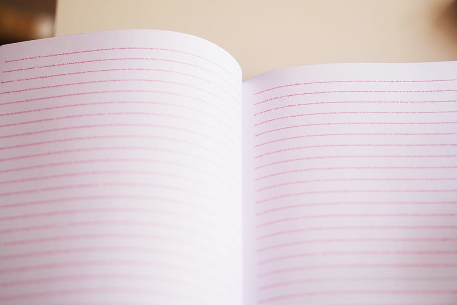 notebook, paper, texture, writing, pad, publication, close-up HD wallpaper