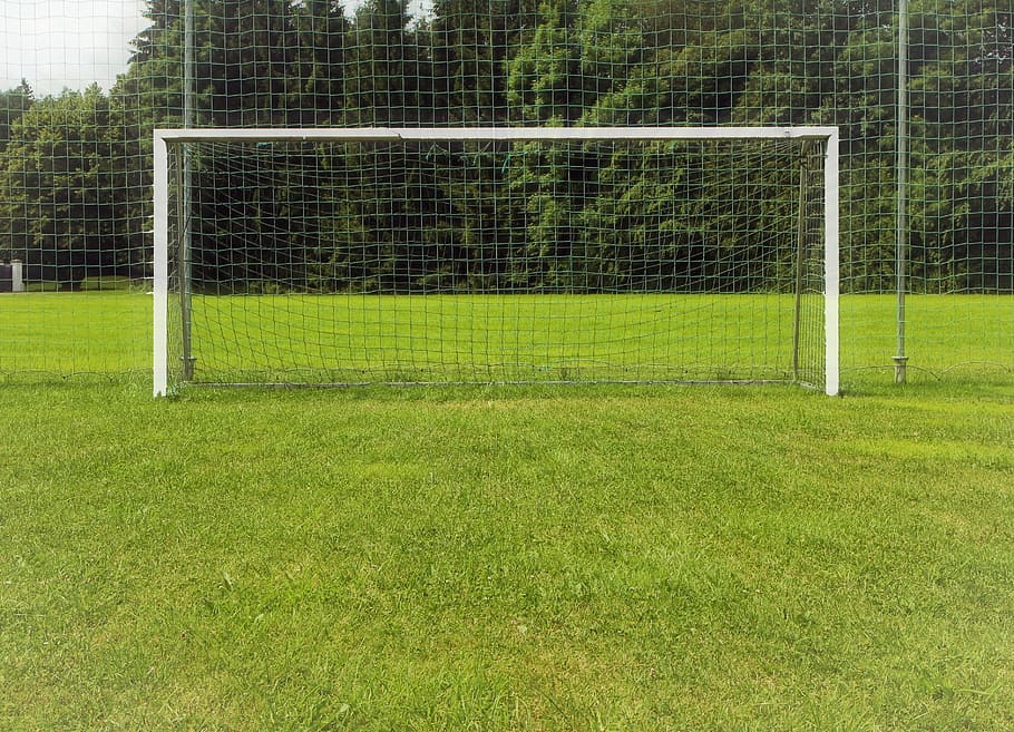 photo of soccer goal post, Football, Rush, football goal, sport, HD wallpaper
