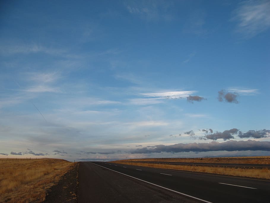 usa, landscape, road, sky, cloud - sky, transportation, environment HD wallpaper