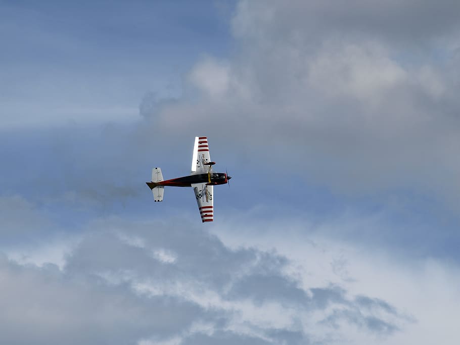 model airplane, model flight, remotely controlled, model flying HD wallpaper