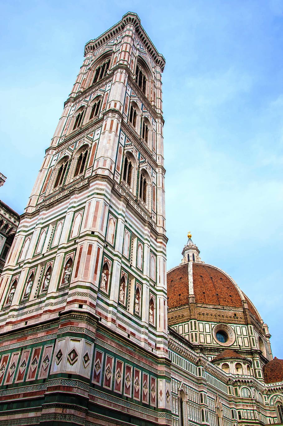 duomo, florence, art, monument, tuscany, italy, church, cathedral, HD wallpaper