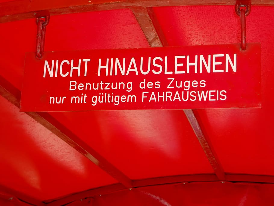 sign, shield, warning, board, red, billboard, lean out, ticket HD wallpaper