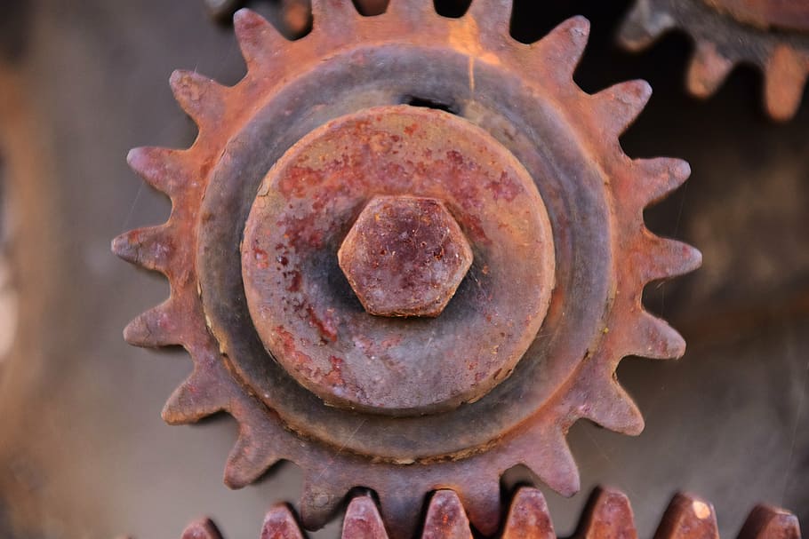 gear, metal, stainless, technology, machine, transmission, old HD wallpaper