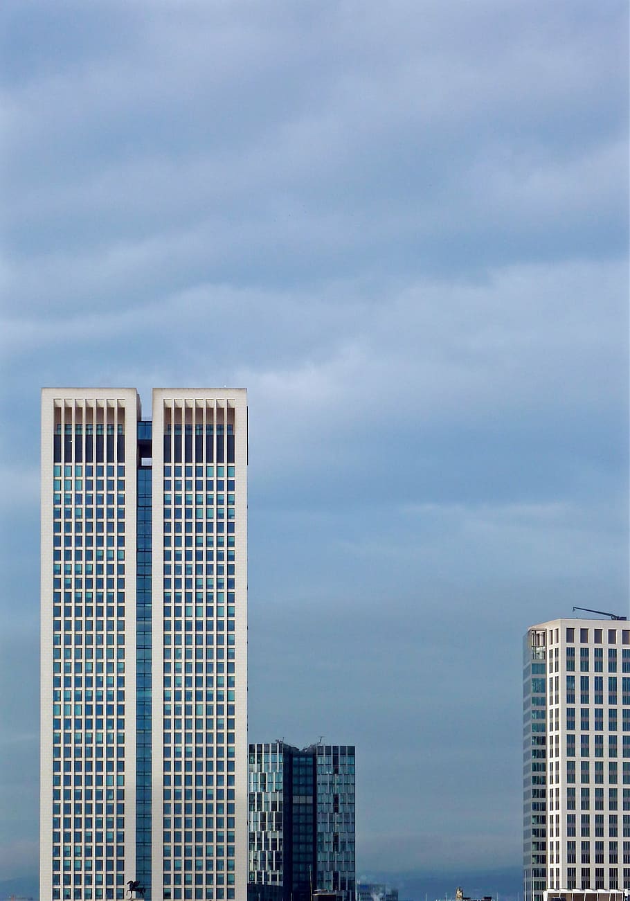 facade, skyscraper, architecture, building, skyscrapers, mirroring HD wallpaper
