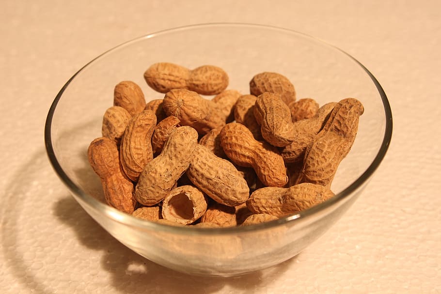 clear, dish, glass, peanut, roasted, salted, shell, food, drink HD wallpaper