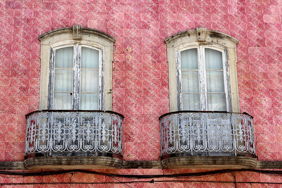window, old, old window, facade, historically, weathered, wood HD wallpaper