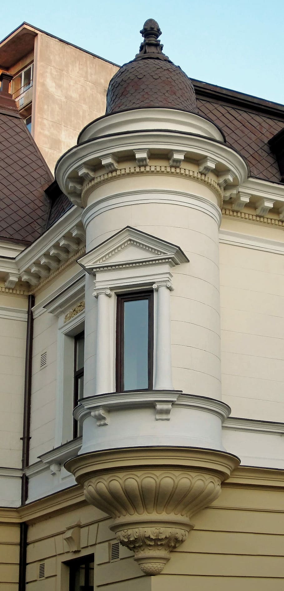 House, Window, Architecture, Villa, design, old style, luxury HD wallpaper