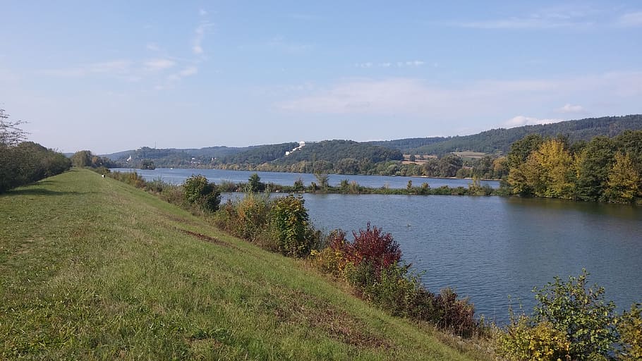 danube, water, nature, sky, river, plant, tree, scenics - nature HD wallpaper