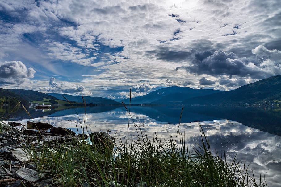 landscape, mountains, nature, sky, adventure, beautiful, clouds HD wallpaper