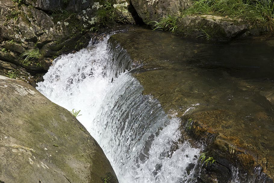 water flow, light, the scenery, motion, beauty in nature, flowing water HD wallpaper