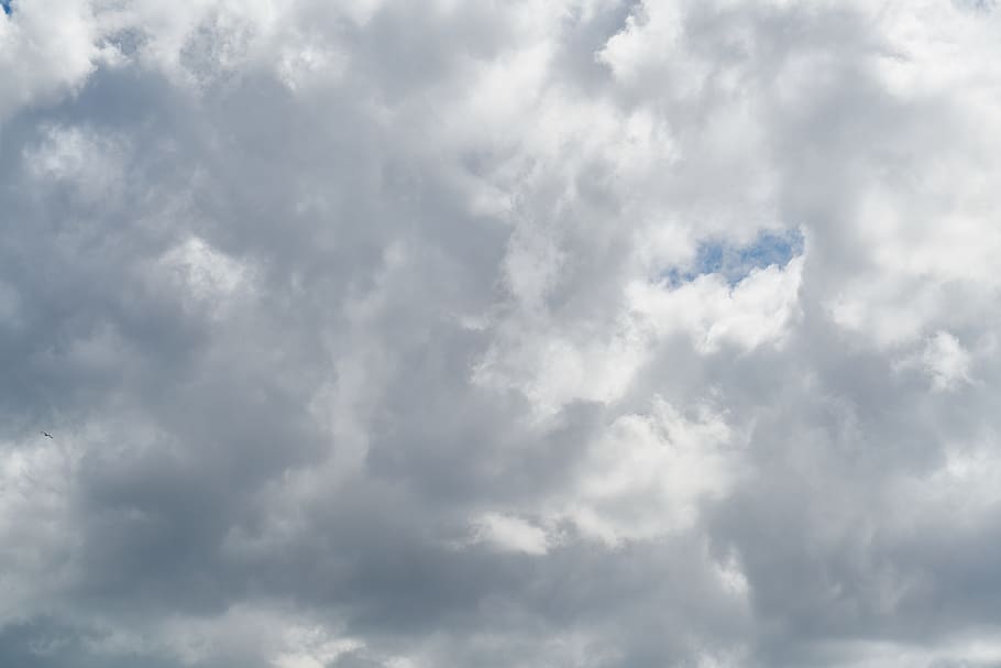 cloud, sky, air, atmosphere, nature, clouds, white, rain, landscape HD wallpaper
