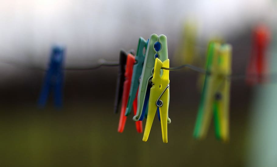 pliers laundry, coloring, wire, plastic, clothespin, clothesline HD wallpaper