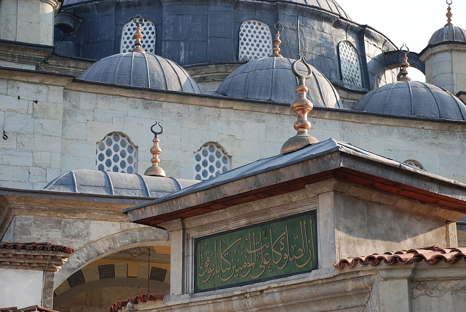 mosque, domes, historic, architecture, built structure, building exterior HD wallpaper