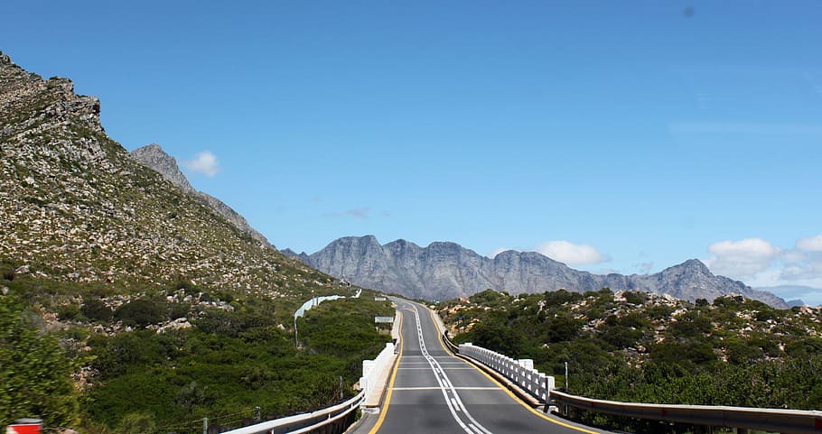 mountain, road, path, transportation, sky, scenics - nature HD wallpaper