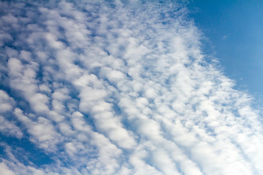atmosphere, clouds, sky, blue, nature, mood, rest, clouds form HD wallpaper