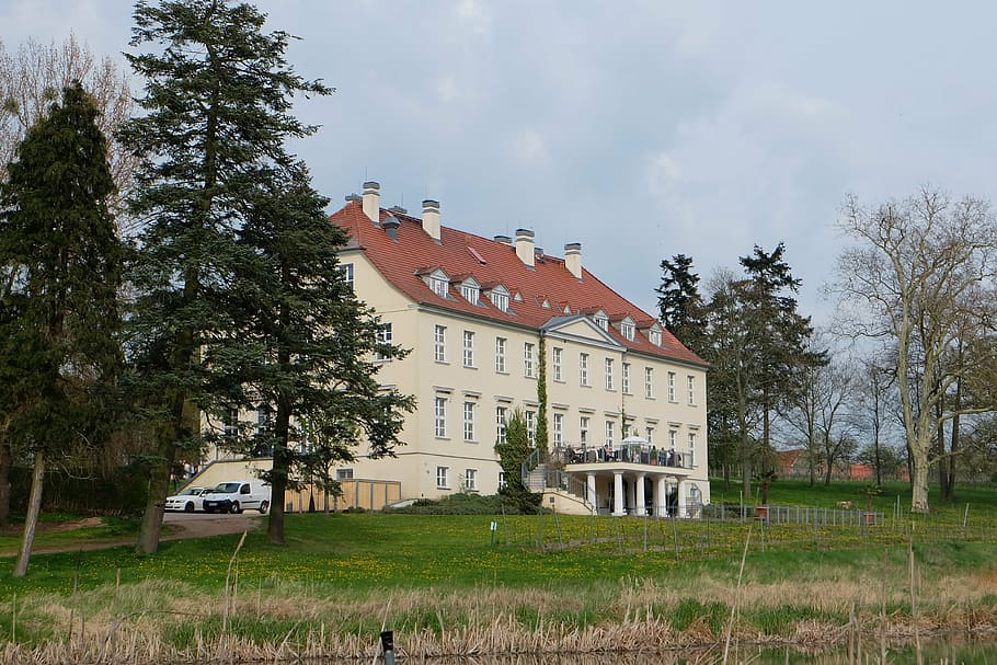 castle, home, building, germany, mecklenburg western pomerania, HD wallpaper