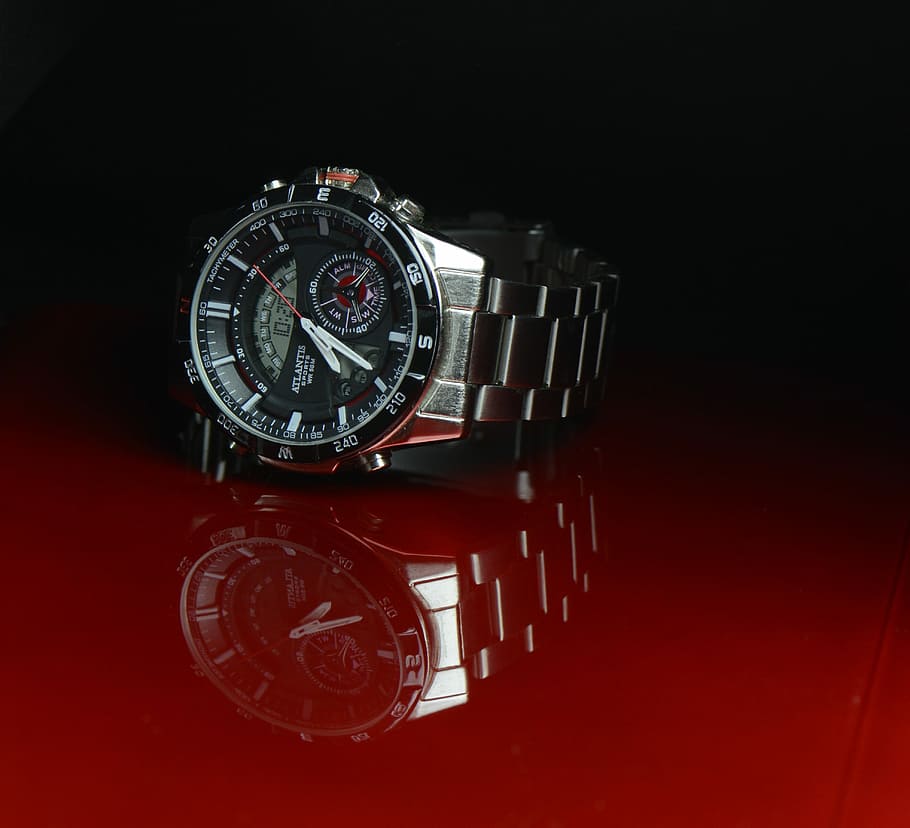 Time, Pointers, Hours, Display, Watch, men's watch, no people HD wallpaper