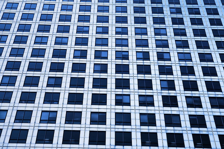 white and blue building, Abstract, Architecture, Background HD wallpaper