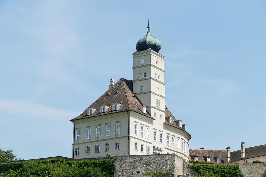 wachau, austria, lower austria, danube valley, castle, river landscape, HD wallpaper