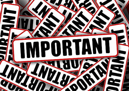 white important signage lot, Stamp, Imprint, exclamation point HD wallpaper