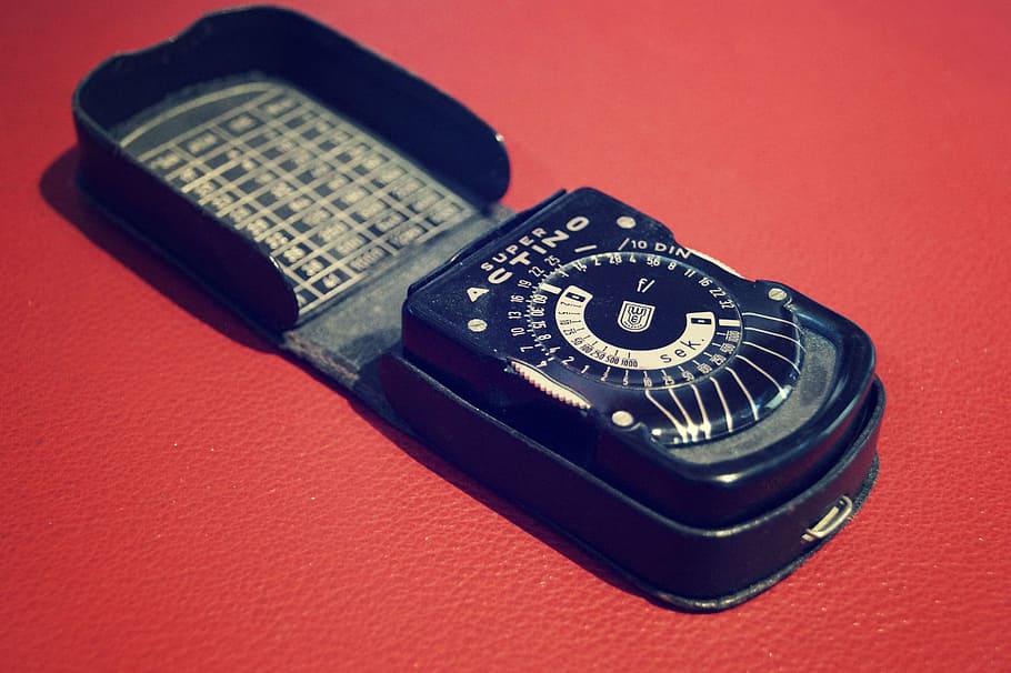 Exposure Meter, Technology, old fashioned, photography, analog photography HD wallpaper