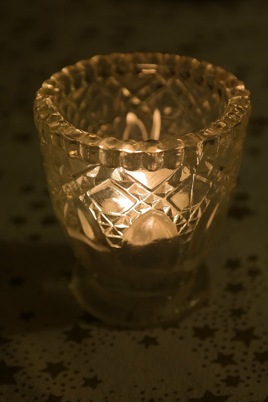 light, windlight, glass, tealight, burn, indoors, no people HD wallpaper