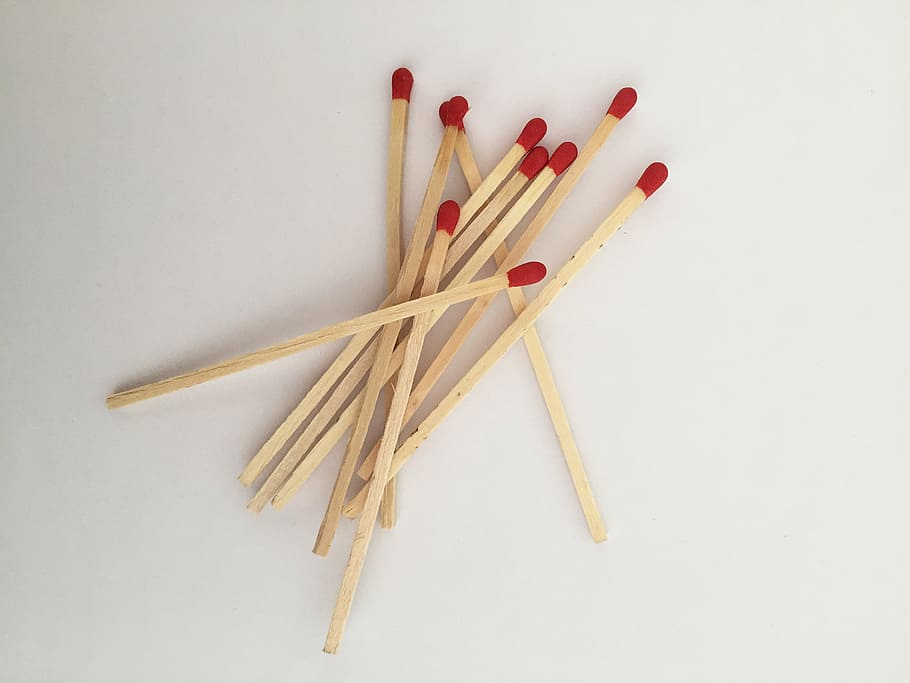 matches, k, fire, burn, wood, still life, red, wood - material HD wallpaper