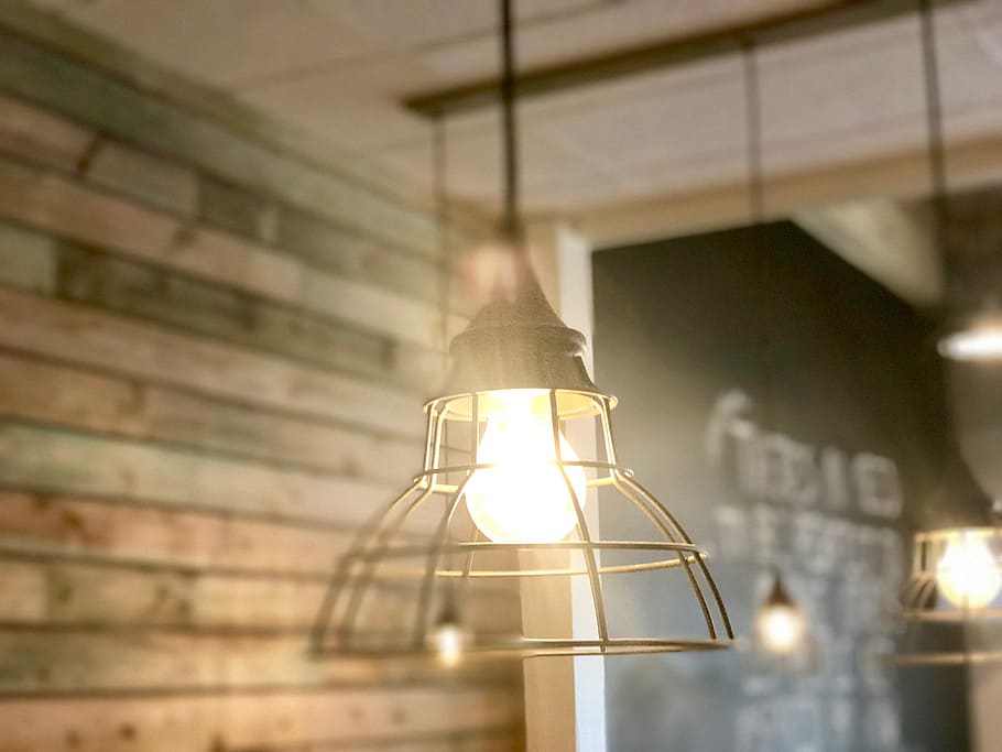 lights, lamps, building, glass, blur, bright, close-up, electricity HD wallpaper