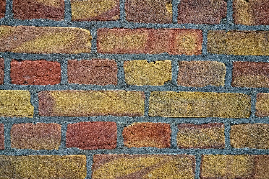 wall, brick wall, masonry, texture, pattern, full frame, backgrounds HD wallpaper