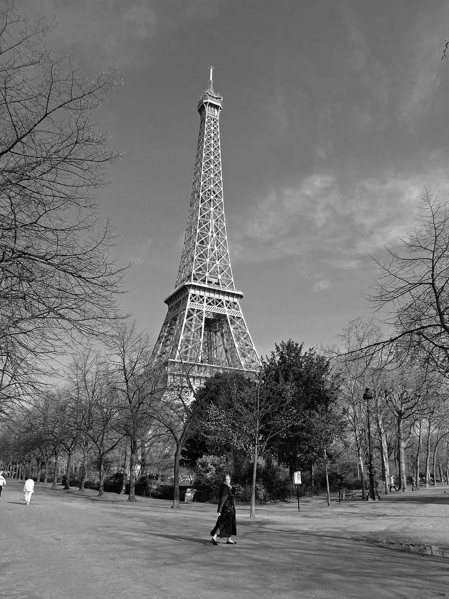 Eiffel Tower, Paris, Paris, France, Landmark, famous, iconic, HD wallpaper