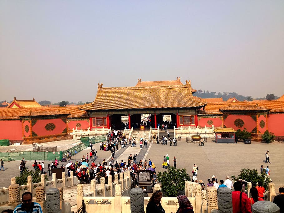 Hd Wallpaper Forbidden Palace Beijing China Back Door