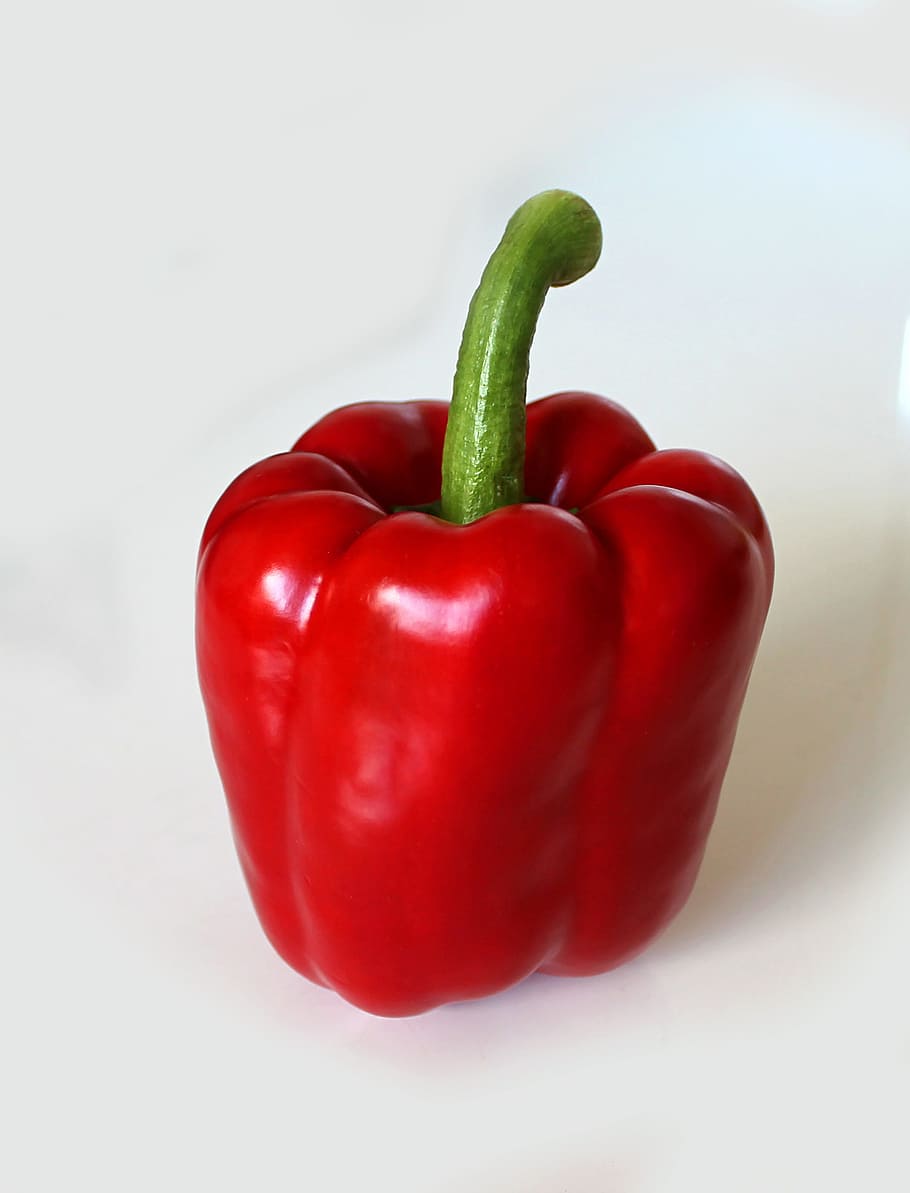pepper, red, red pepper, green, food, vegetable, healthy, food and drink HD wallpaper