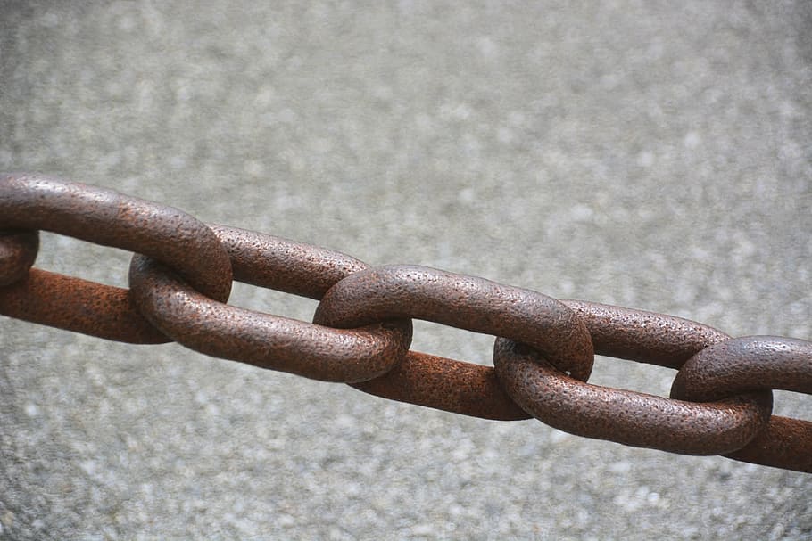 string, rings, metal, iron, ferrraille, wharf, rust, strength HD wallpaper
