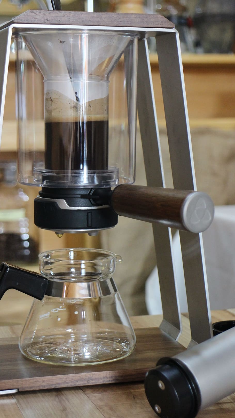 Press, Coffee, Coffee Beans, Drip Coffee, preparation, indoors HD wallpaper