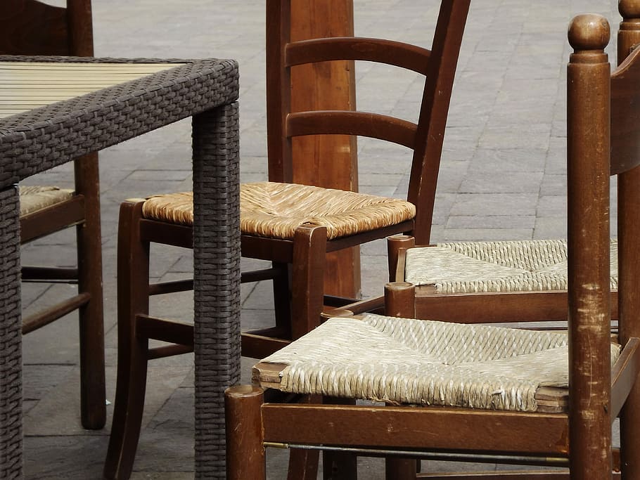 Chair, Empty, used, home interior, furniture, luxury, table HD wallpaper
