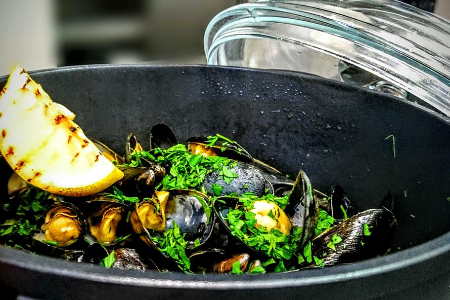 eating, seafood, bread, cooking, food and drink, freshness HD wallpaper