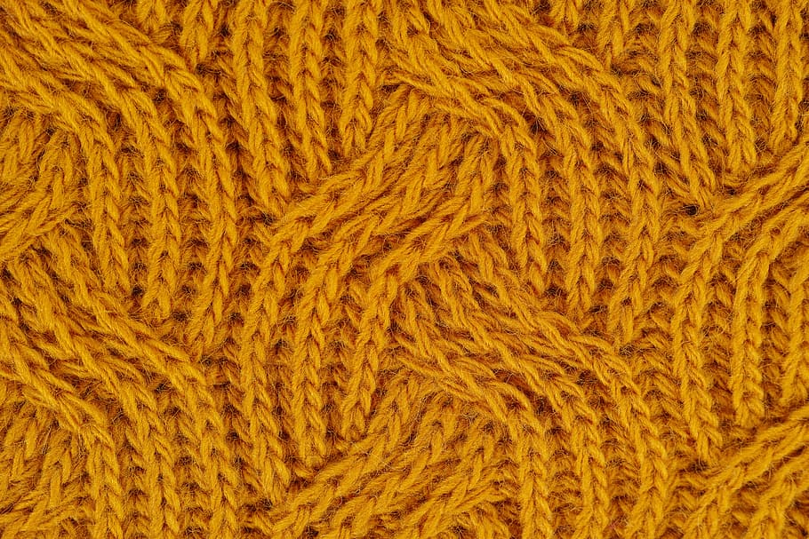 orange knit, yellow, fabric, wool, yarn, kazakh, cardigan, weaving