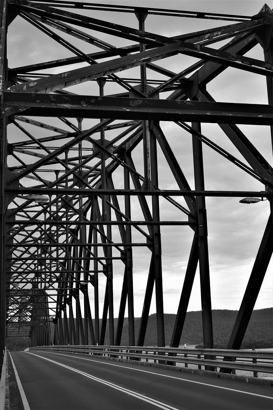 transportation system, steel, expression, bridge, architecture HD wallpaper
