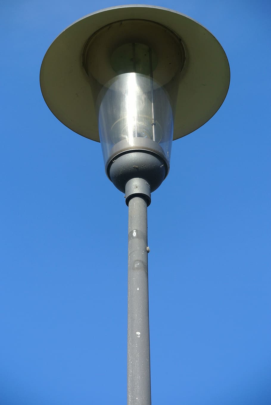 lamp, sky, blue, summer, lantern, street lamp, hell, clear sky HD wallpaper