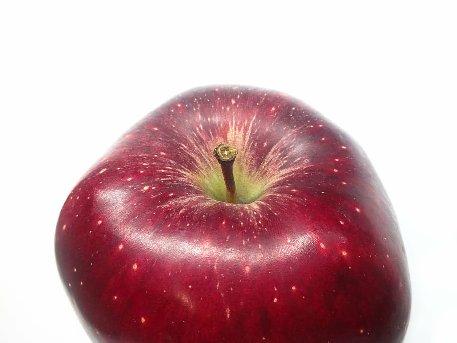 fruit, apple, red apple, white background, power, love apples HD wallpaper