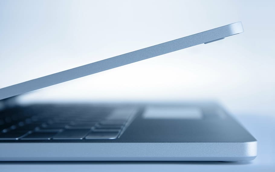 silver laptop computer, macbook, technology, wireless technology HD wallpaper