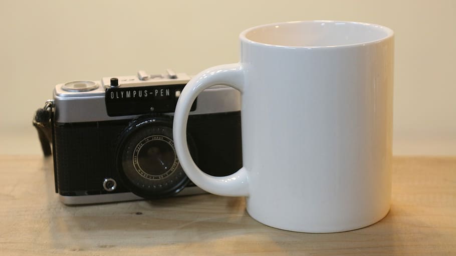 Murg, Cup, Camera, Phono, no people, studio shot, indoors, close-up HD wallpaper