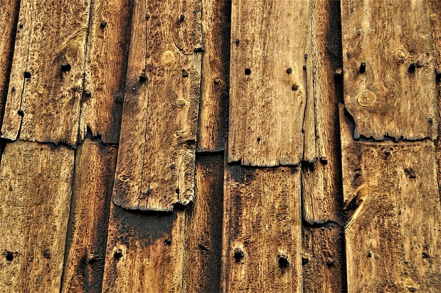 wood, old, old wood, altholz, weathered, weathering, wooden roof, HD wallpaper