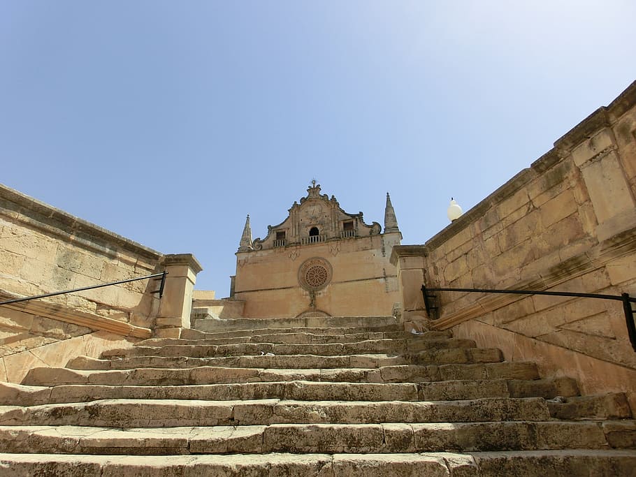 mallorca, church, architecture, spain, building, balearic islands, HD wallpaper