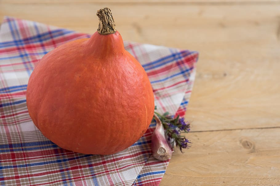 Pumpkin, Vegetable, Orange, a vegetable, autumn, vegetables HD wallpaper